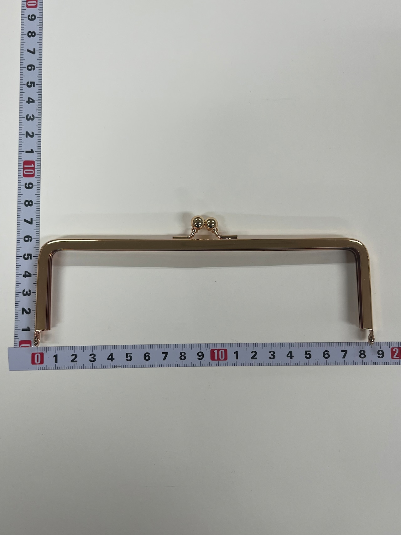 6×２（横約18.2×高さ約6㎝)　8㎜丸玉　（ゴールド）
