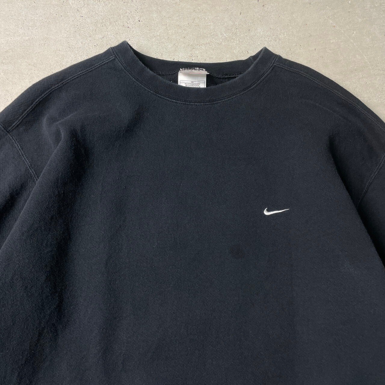 90年代 NIKE ナイキ スウェットシャツ スモールスウォッシュ 刺繍 