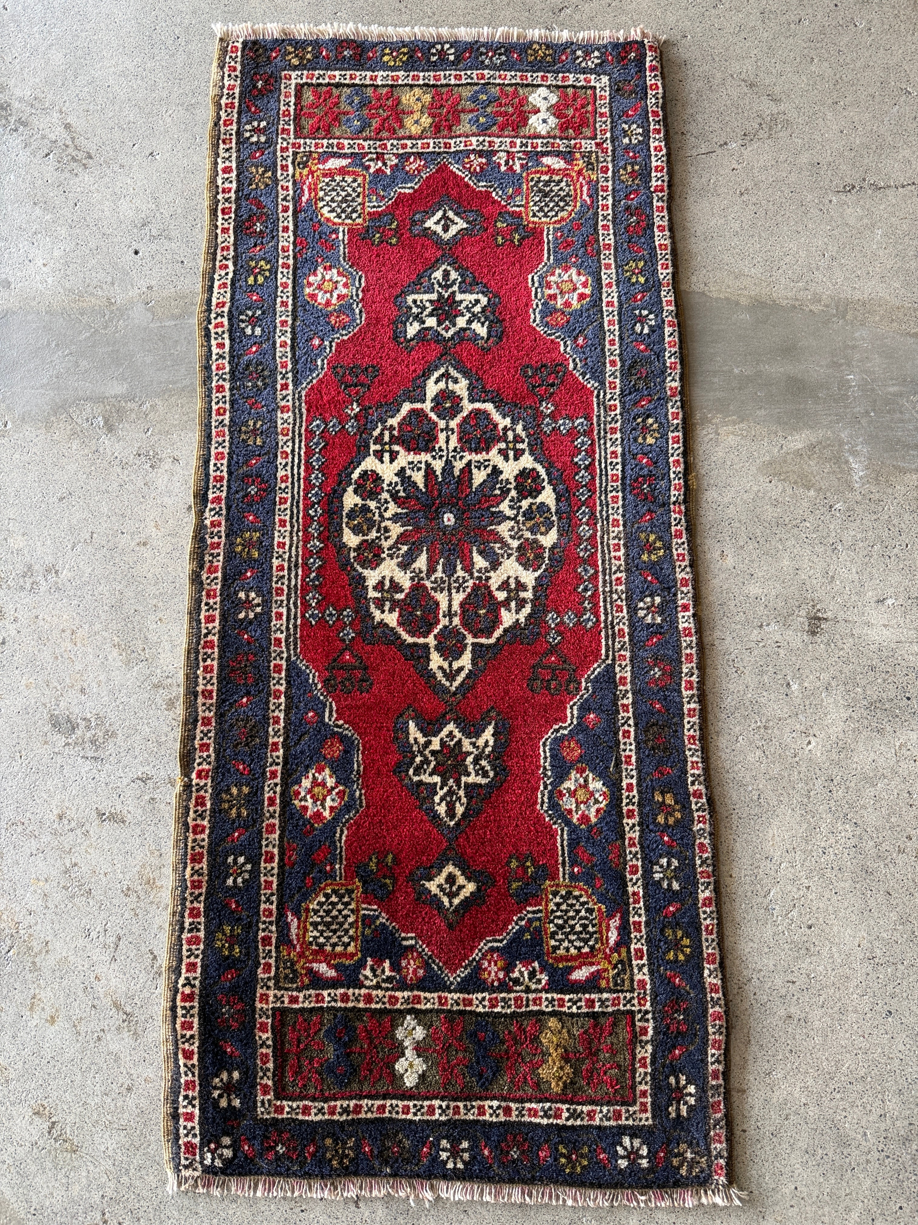yuuri Antiques&Crafts880 トルコラグ ヴィンテージ Antiques&Crafts880