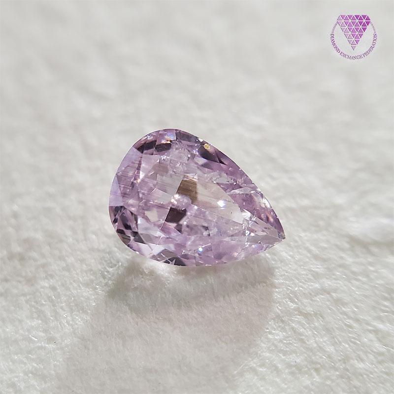 ピンクダイヤモンドルース/F.V.PURPLISH PINK/0.031 ct.