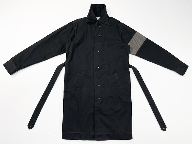 21SS 高密度平織り綿100%ステンカラーコート / High density cotton soutien collar coat