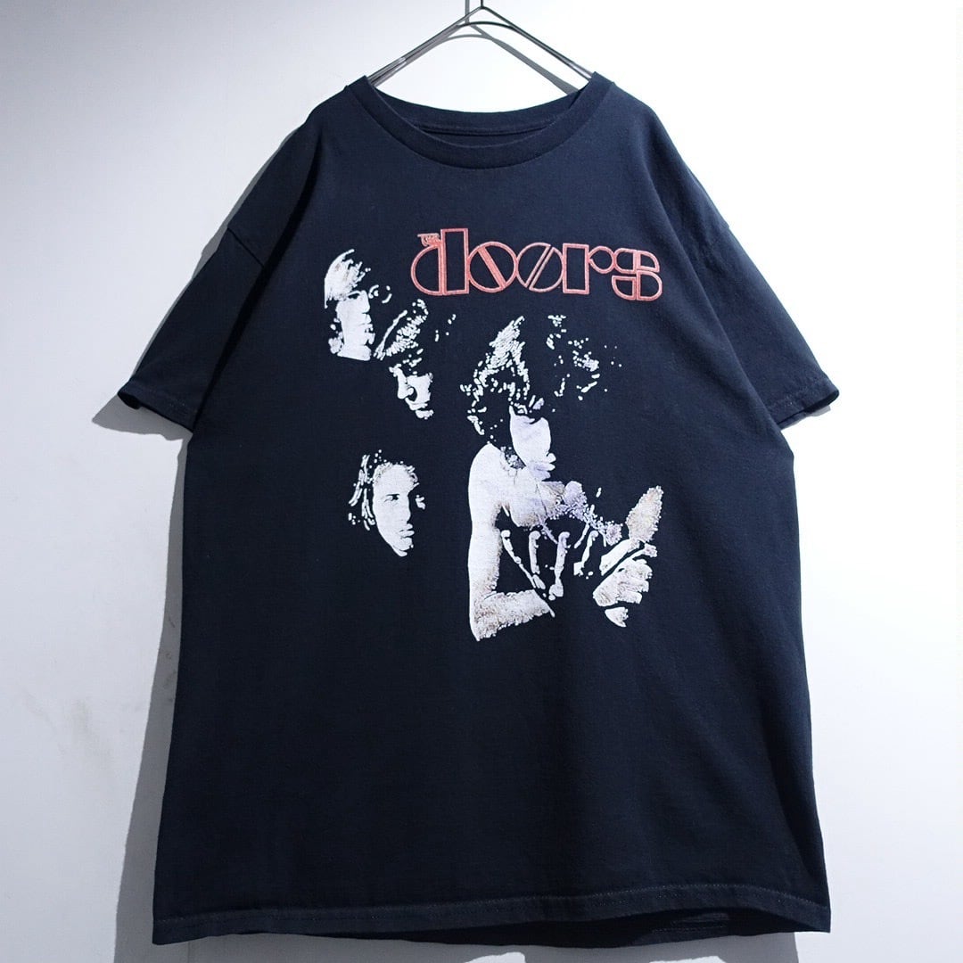 "The Doors" Black Print Band T-shirt