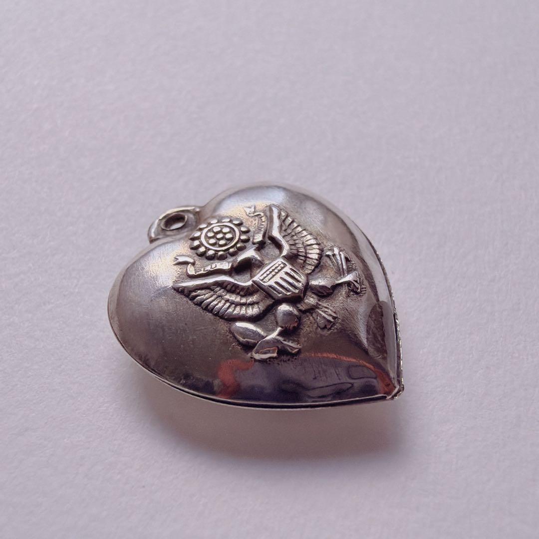 【J370】10s -40s 米軍 陸軍 US ARMY 白頭鷲 スウィートハートジュエリー ヴィンテージ チャーム