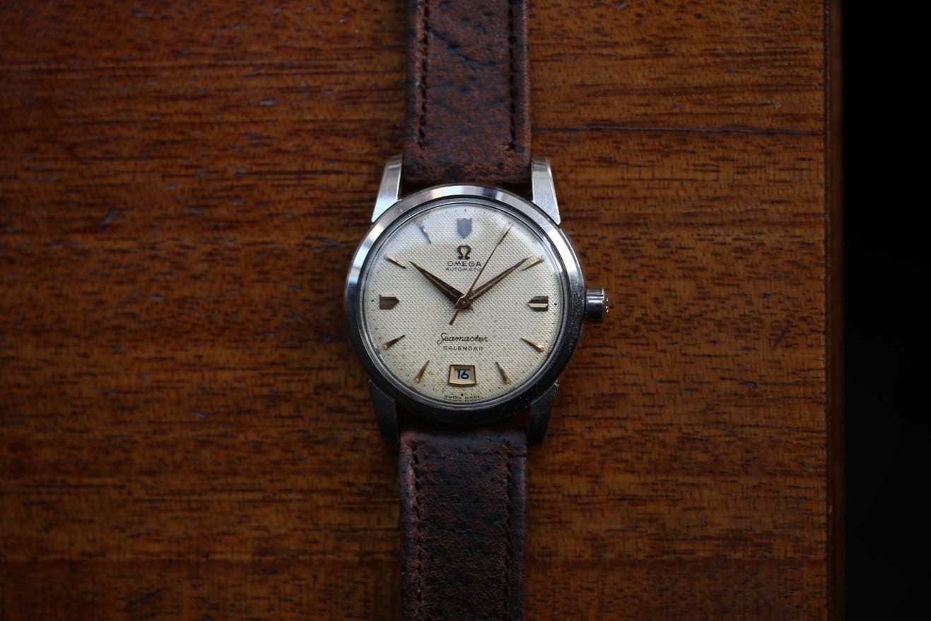 OMEGA】 1955年製 オメガ 『シーマスターカレンダー 1st』 後期型