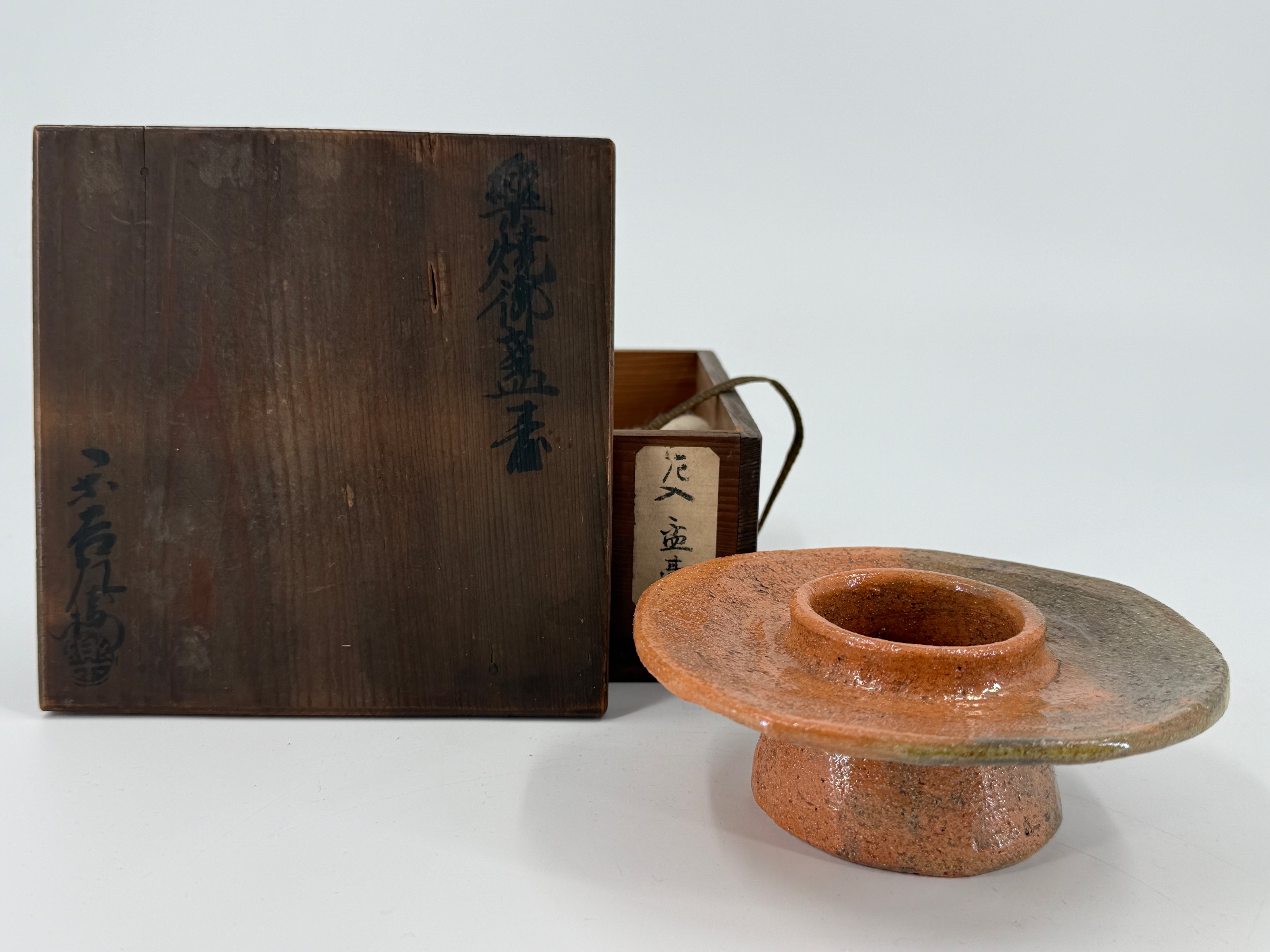 真作】掛軸 大徳寺 龍源院 細合喝堂『円相 是甚麼』共箱 桐箱付 茶道具