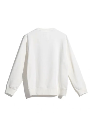 送料無料【HIPANDA ハイパンダ】メンズ ラインストーン クルーネック スウェット トレーナー MEN’S  LOGO CREW NECK SWEAT SHIRT / WHITE・BLACK