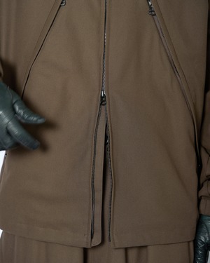 ROTOL "Cotton Serge Ventilated Blouson 〔BROWN〕"