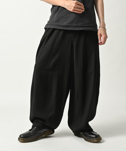 ATELANE Dry Super-Wide Pants (BLK) 26707AT