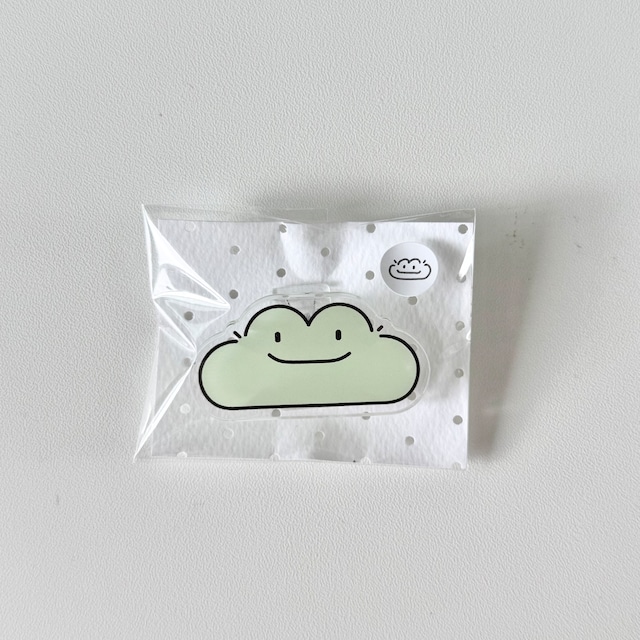 ★新作予約 papeterie.atelier 〔acrylic clips _ rire〕