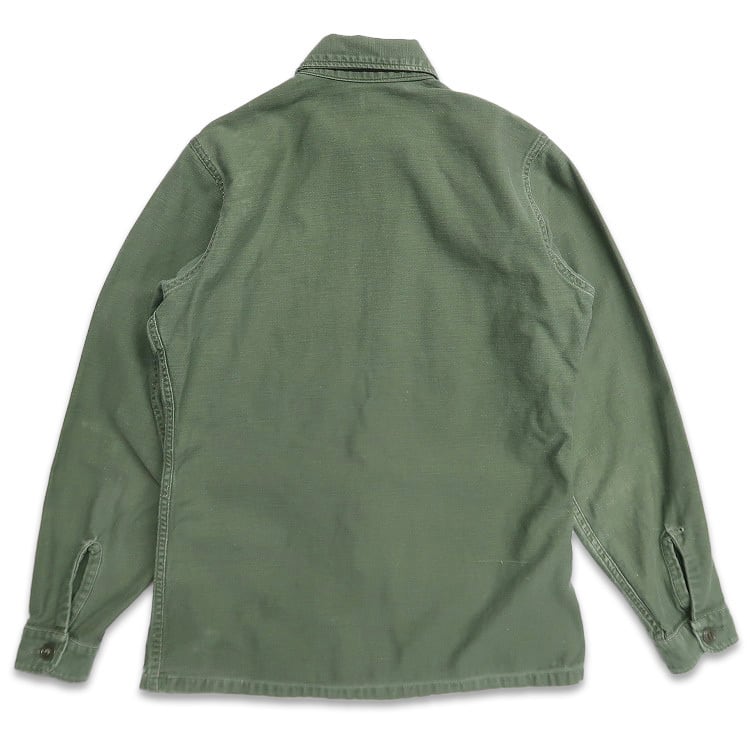 古着 60年代 U.S.ARMY ユーティリティシャツ ファティーグシャツ 長袖