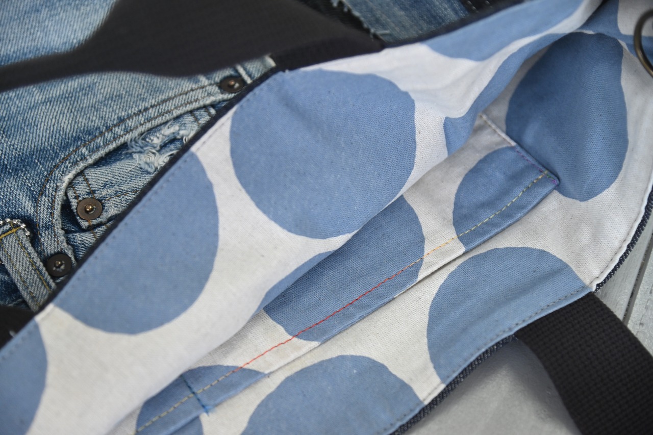 デニムリメイクバッグ・小野広美