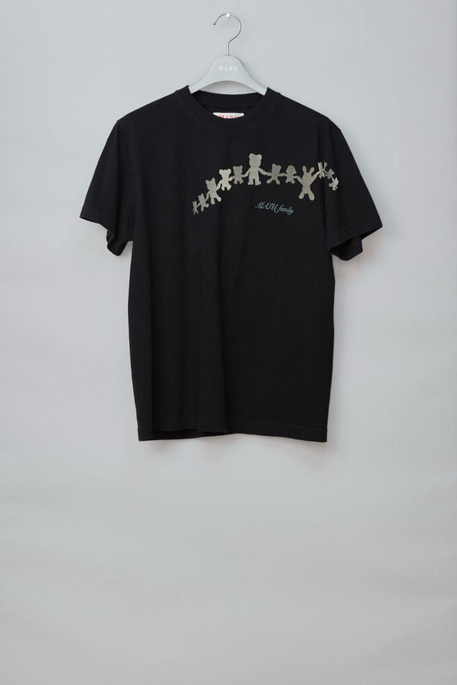 MASU / MASU FAMILY T-SHIRT(BLACK)