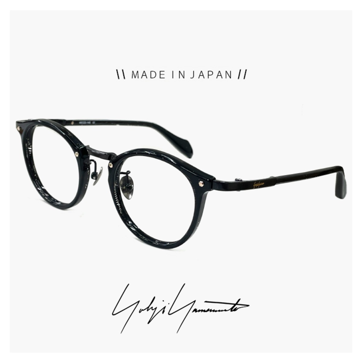 Yohji Yamamoto やばい 19-0062-2 メガネフレーム 日本製