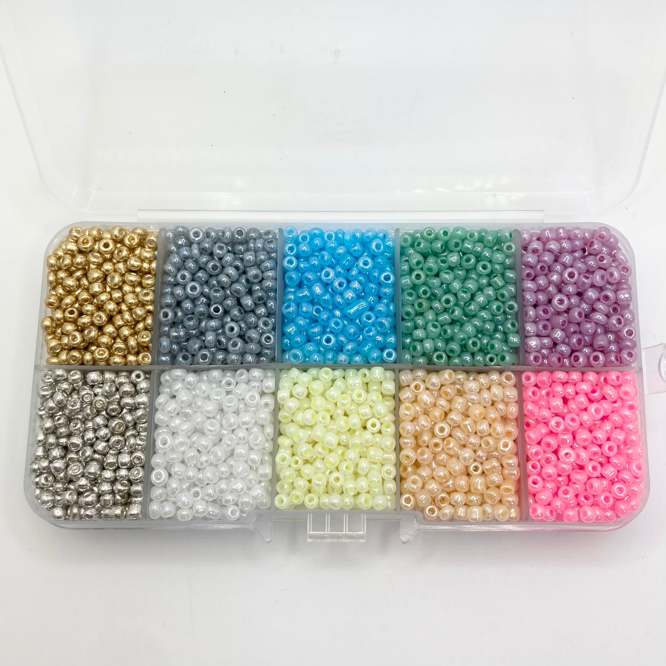 JSE パステルガラスシードビーズセット / 5000piece / 3mm | beads