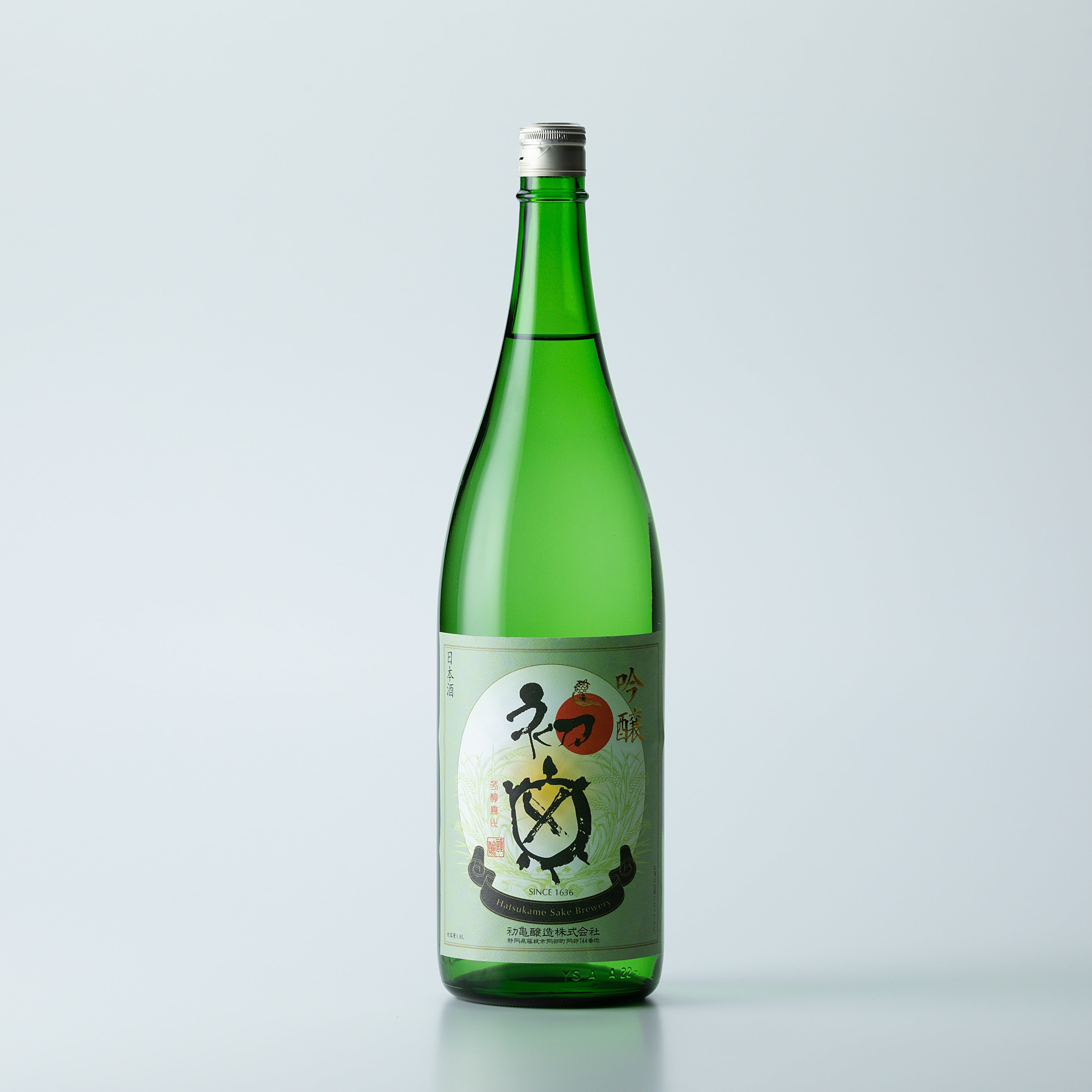 【定番品】初亀 吟醸 1.8L