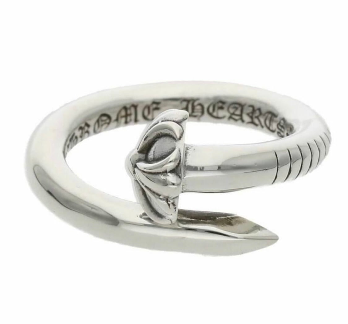 クロムハーツ ネイルリング/CHROME HEARTS NAIL RING-