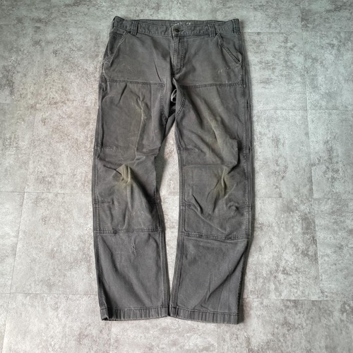 20s グレー ダブルニー Carhartt カーハート パンツ 36×32