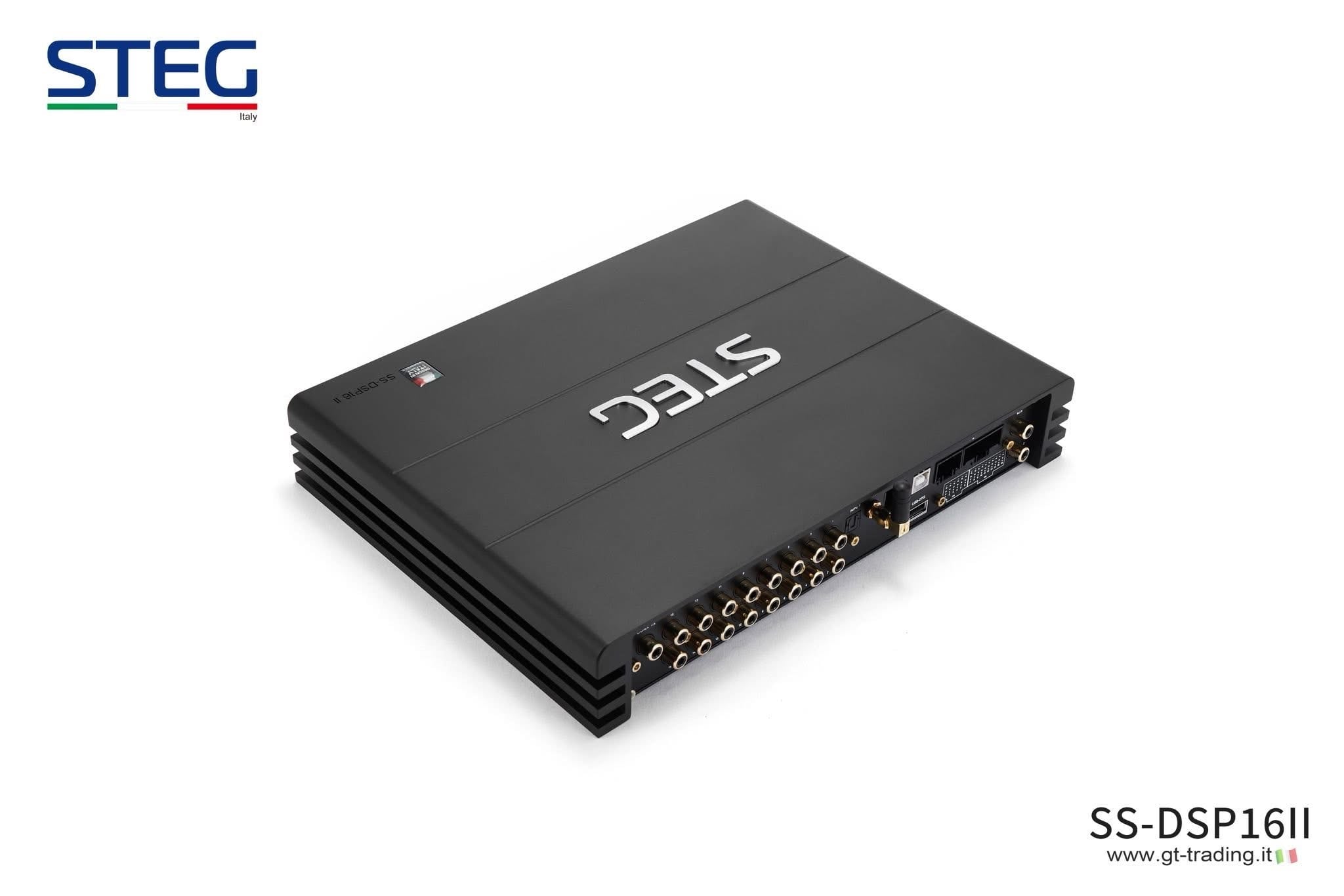 受注販売品】【国内正規品】STEG 「SS-DSP16ii」ハイエンド16chアンプ