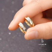 リュクスジルコニアラインピアス