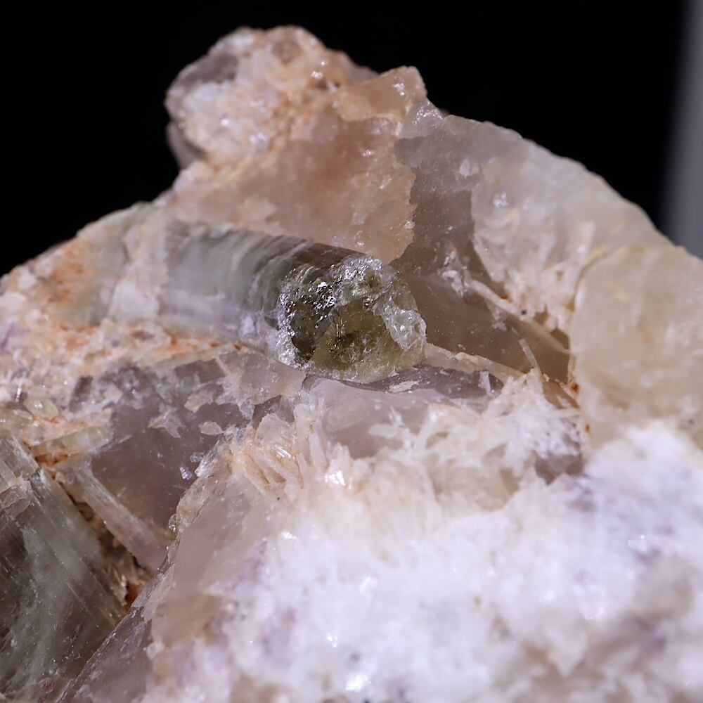 グリーン トルマリン 母岩 煙水晶 スモーキークォーツ 電気石 156.8g