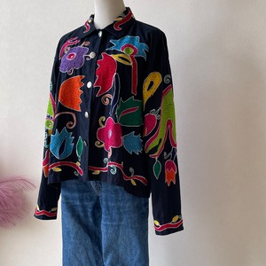 S.COLLECTION 80s Embroidery Jacket W205
