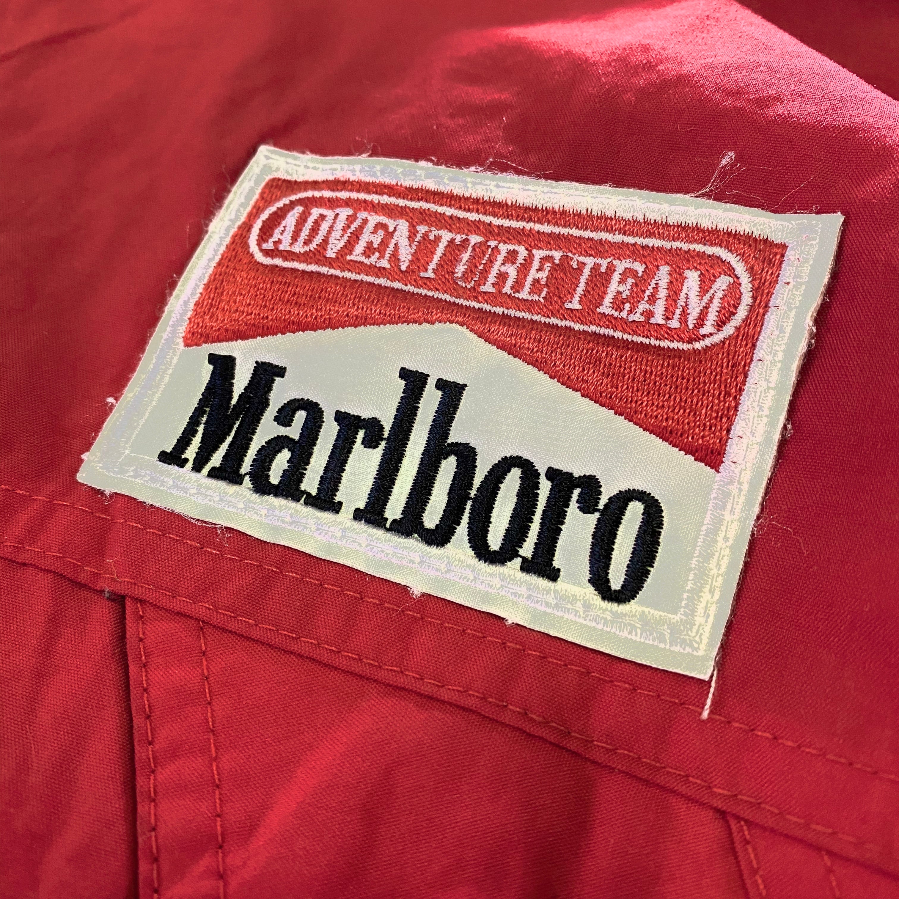 90s Marlboro マルボロ マウンテンパーカー ワッペン L | www