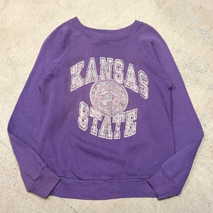 1980s CHAMPION SWEAT SHIRT KANSAS STATE PURPLE