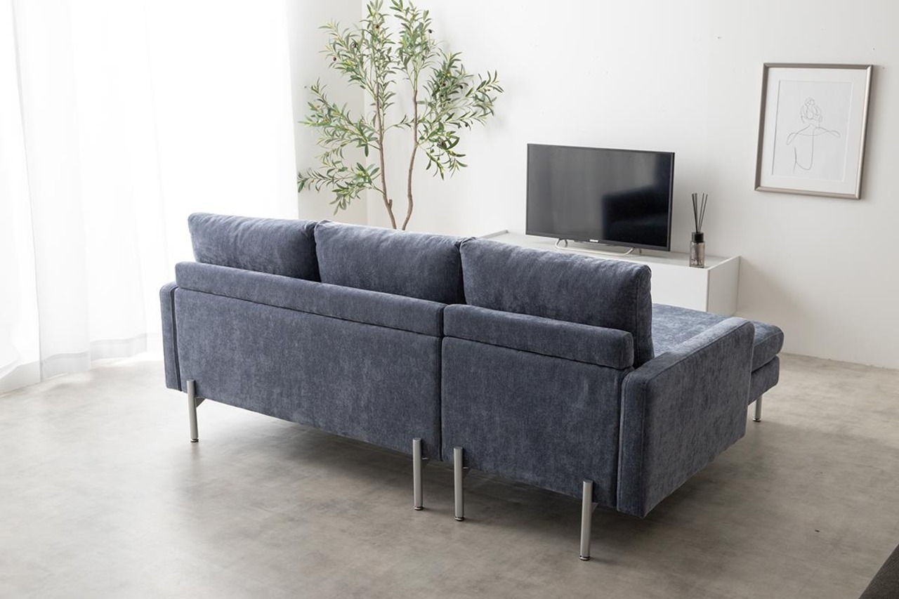 【幅183cm】Fee 3人掛けカウチソファ