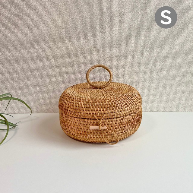 ラタンバスケット　Sサイズ（RTA-756S）