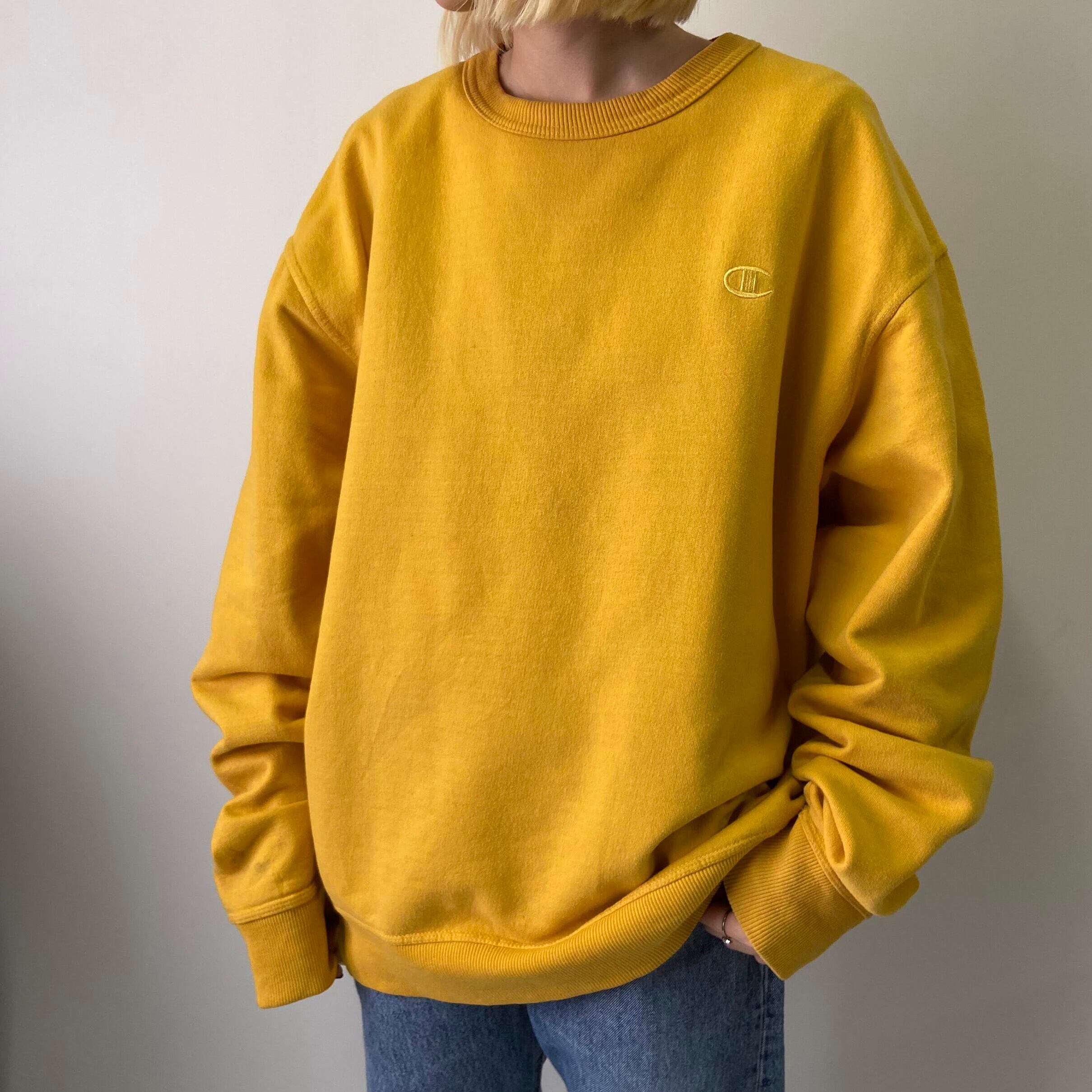 ビッグサイズ Champion チャンピオン 刺繍ロゴ ワンポイント