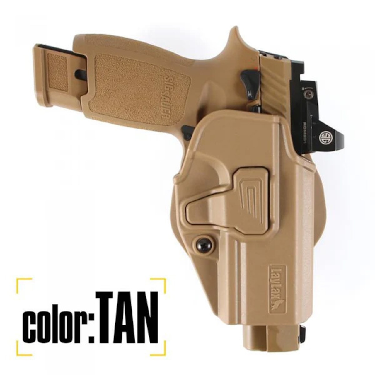 【Battle Style】 SIG SAUER ProForce M17対応CQCホルスター 右用 BK/TAN