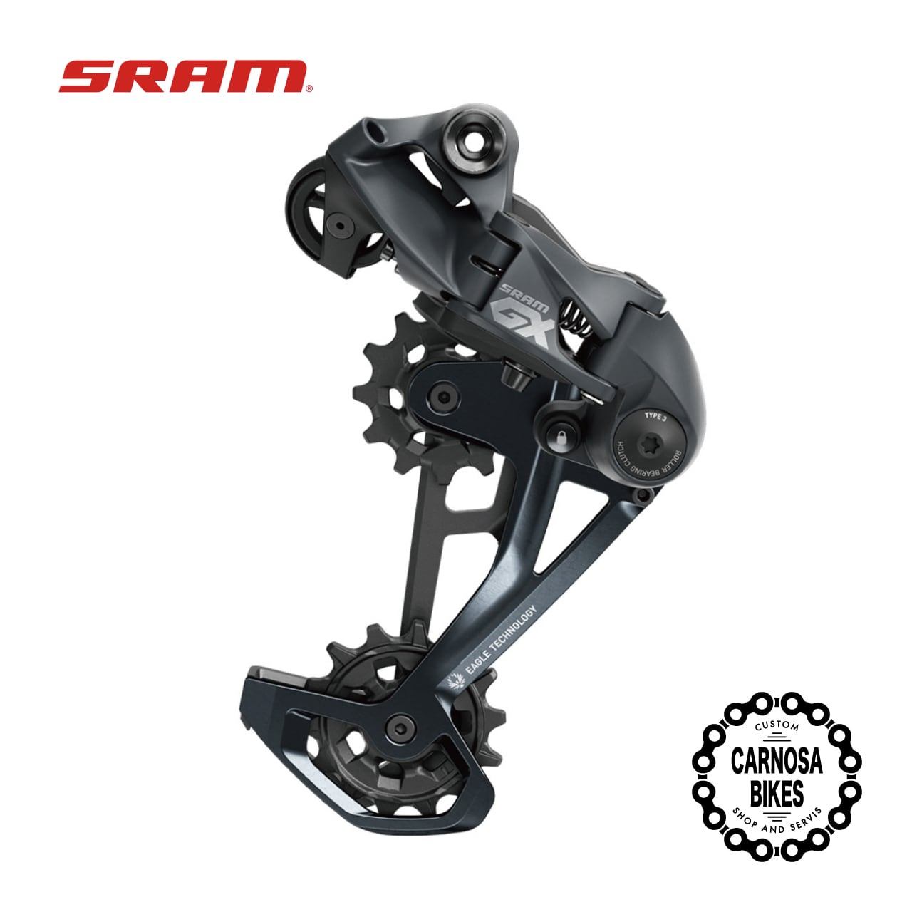 SRAMSRAM GX 11s シフター+リアディレイラー - パーツ