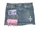 NETSU – Patchwork Denim Mini Skirt