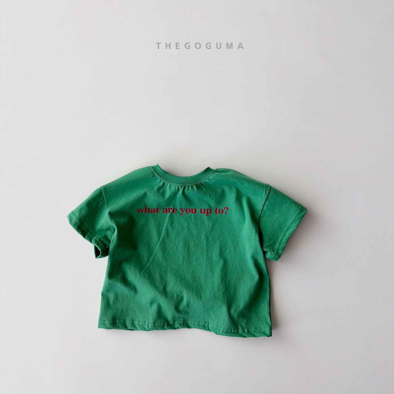 【即納】THE GOGUMA 26/SM What are you Tシャツ｜夏服｜韓国子供服