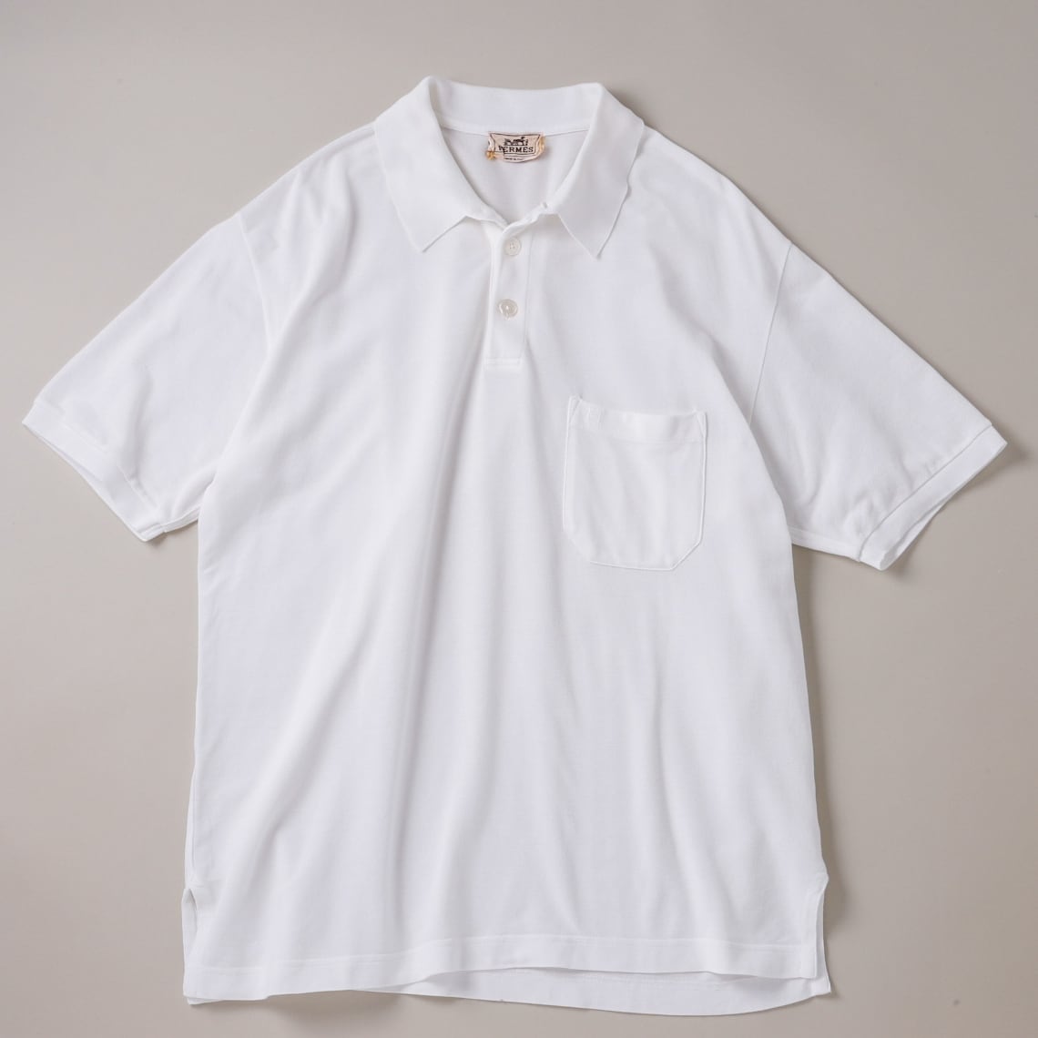 定価9万】HERMES special polo shirt made in Italy mint condition
