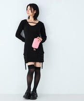 HELLO KITTY : SQUARE POUCH KT-P5274