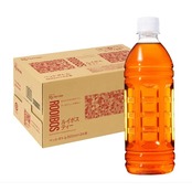 アイリスオーヤマ(IRIS OHYAMA) ルイボスティー ラベルレス 500ml ×24本 ルイボス茶 ノンカフェイン カフェインゼロ ペットボトル ケース ボトル 500ミリリットル 国内製造 おちゃ