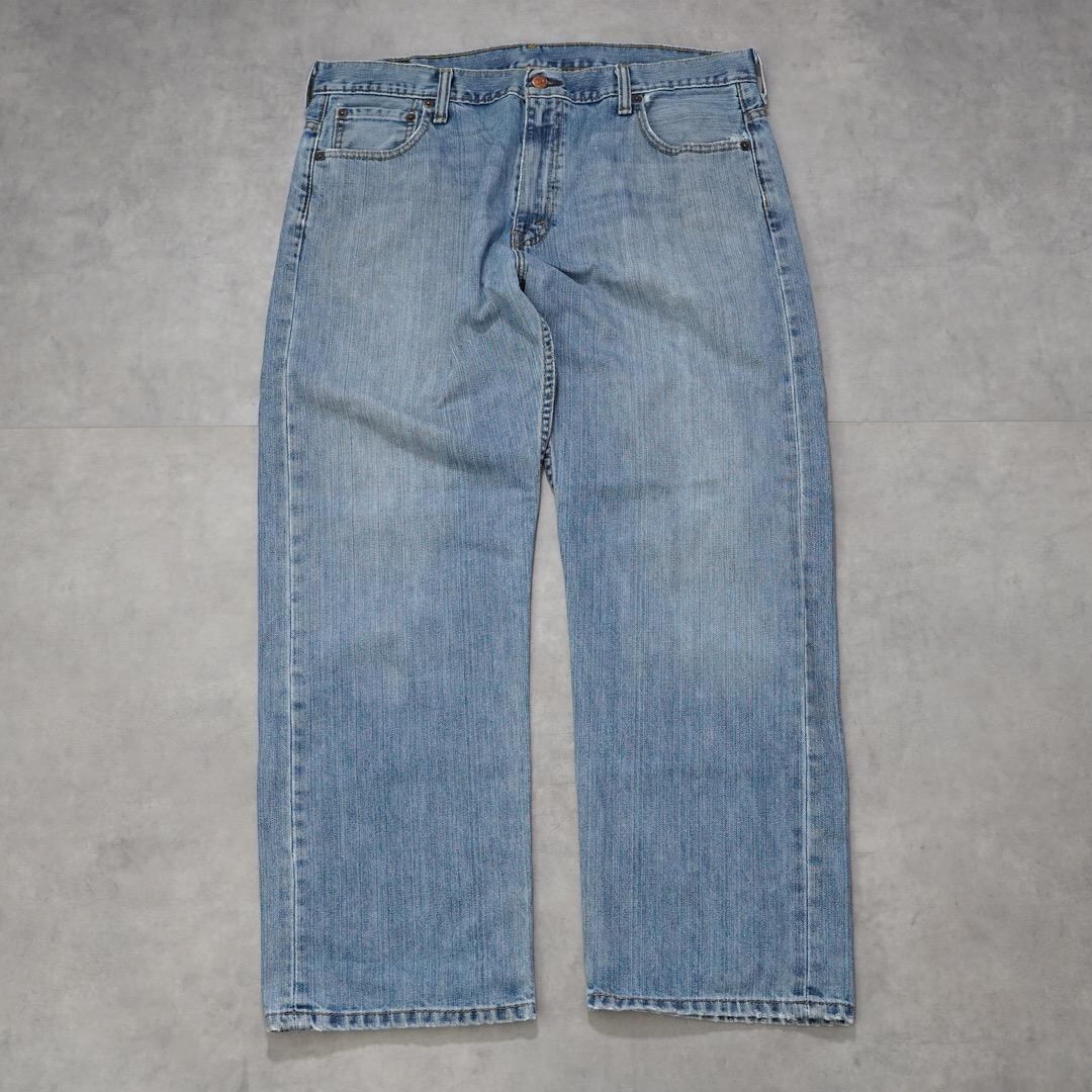 リーバイス569 Levis W36 ブルーデニム 青 ヒゲ 古着 15582 【公式通販】