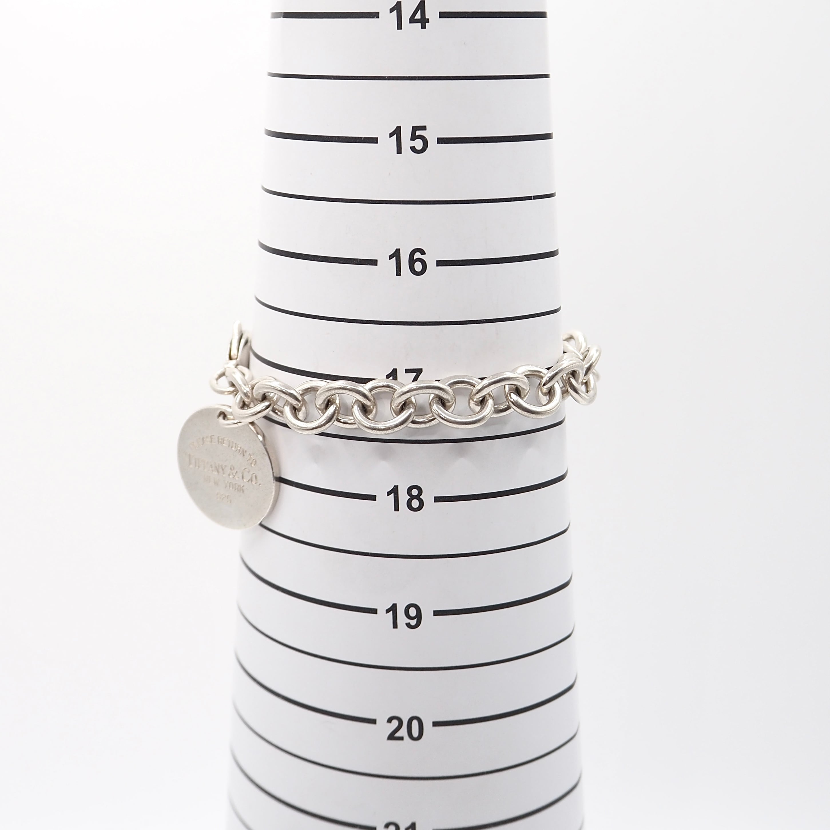 Tiffany&Co. リターントゥ ラウンドタグ ブレスレット シルバー925
