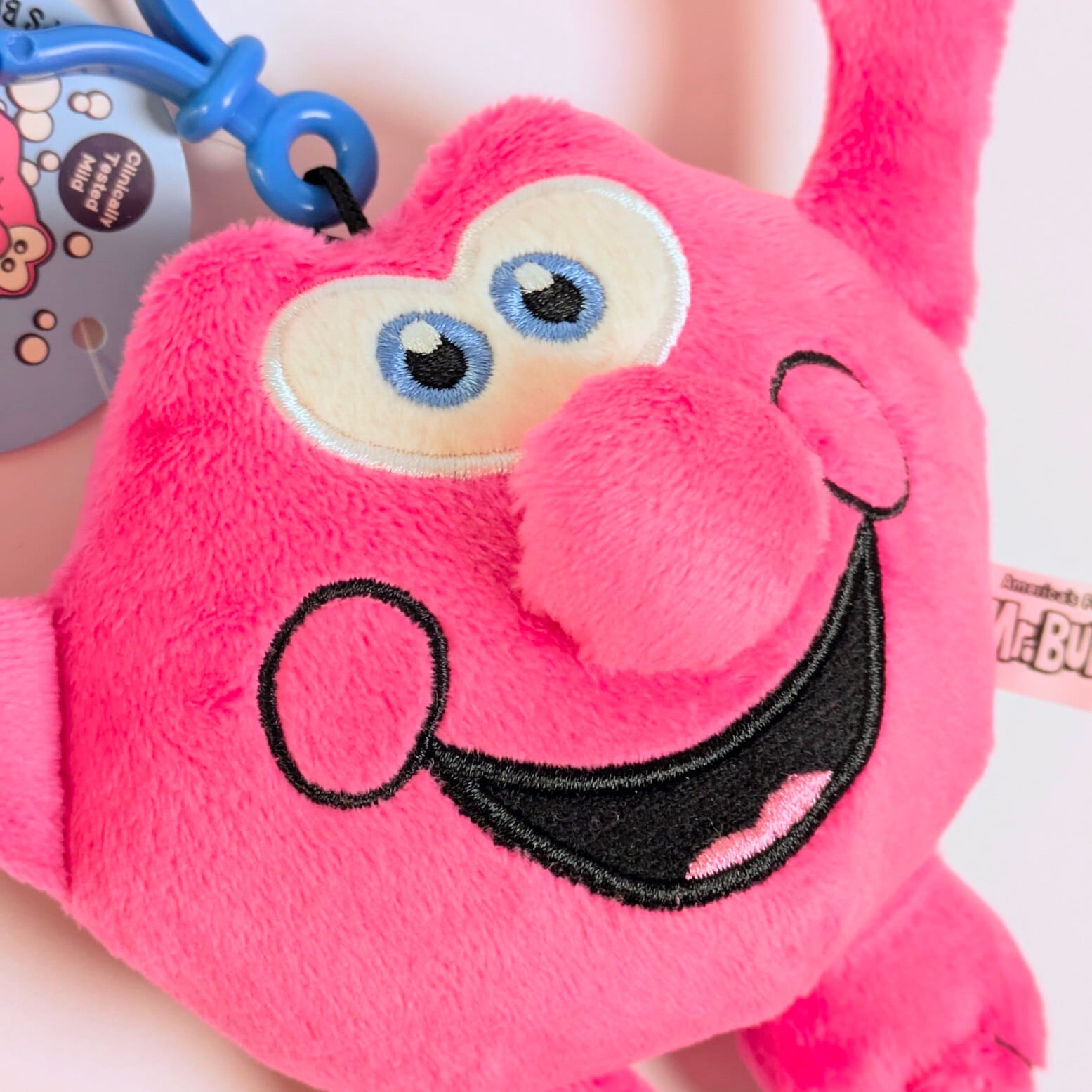 【 Mr.Bubble ( ミスターバブル ) 】マスコット / ぬいぐるみキーホルダー / プラッシュキーホルダー 〚アメリカン雑貨 アメトイ〛