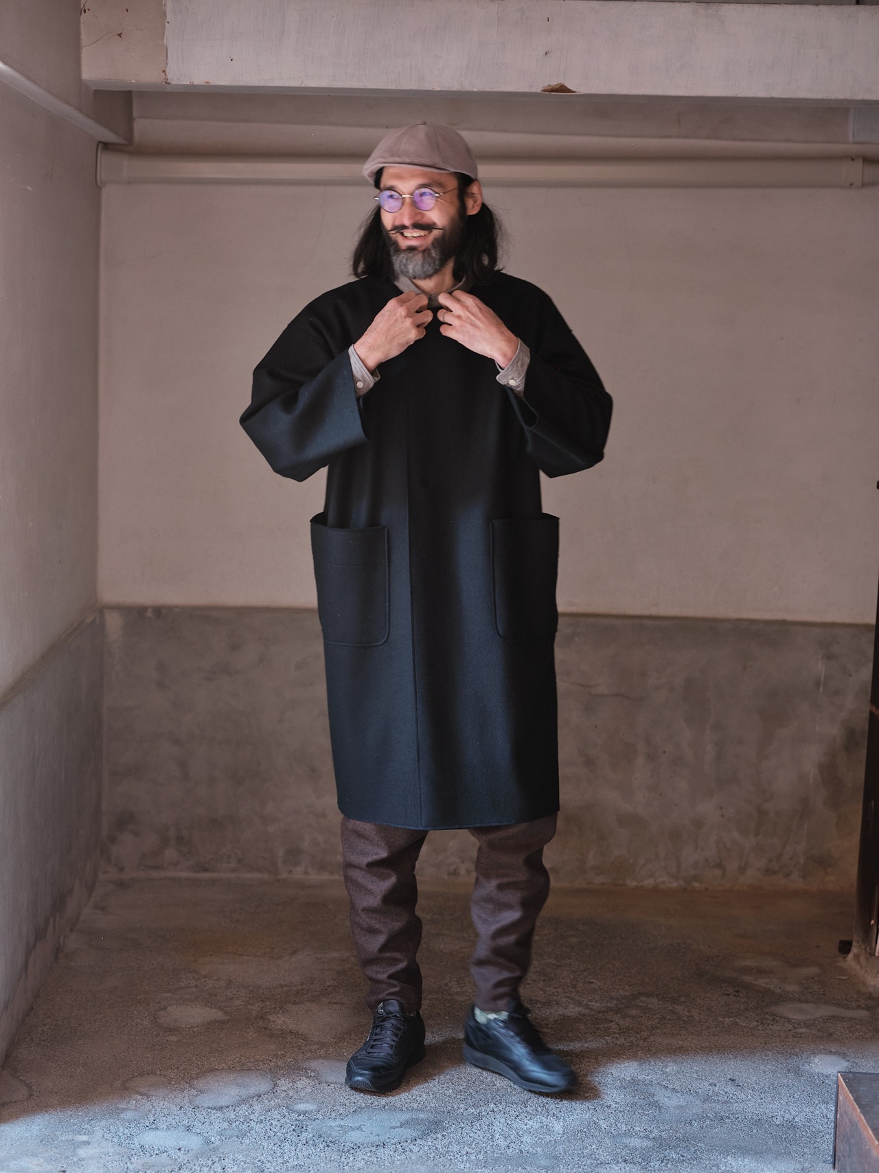 MITTAN　CT-50 圧縮ウールニットコート