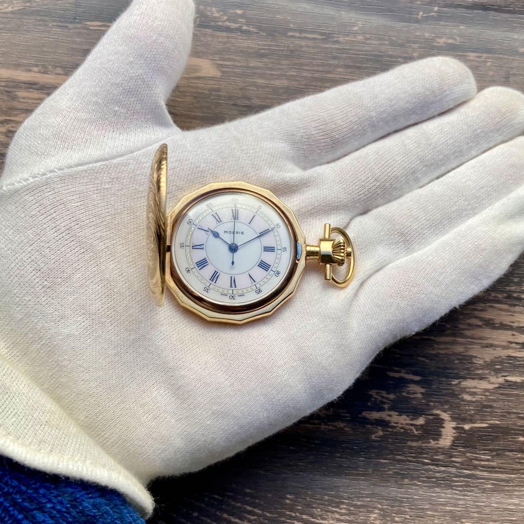 アンティーク HUDSON スイス製 ミステリーダイヤル 手巻き腕時計 ゴールド写真をご参考下さい