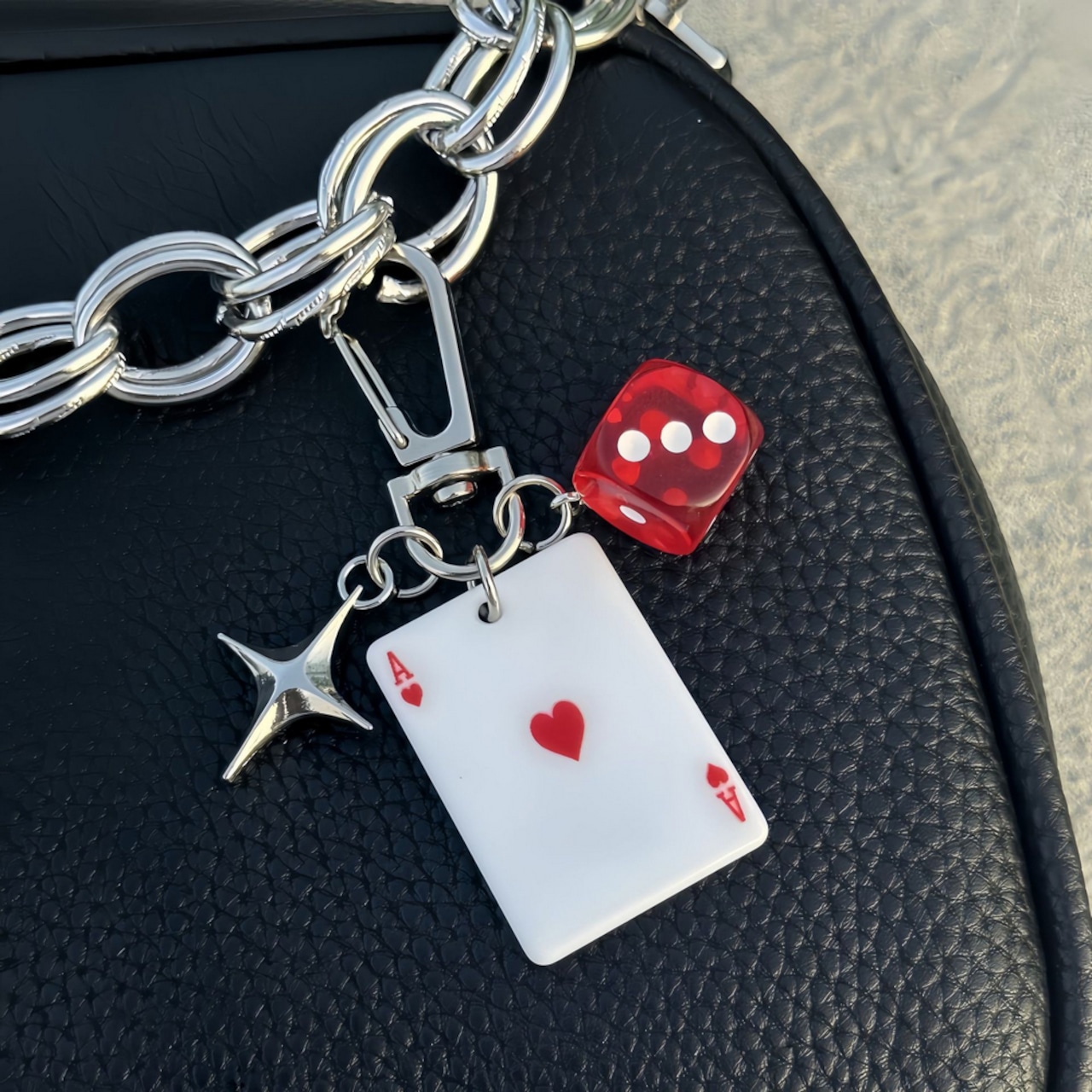 トランプ キーホルダー G176