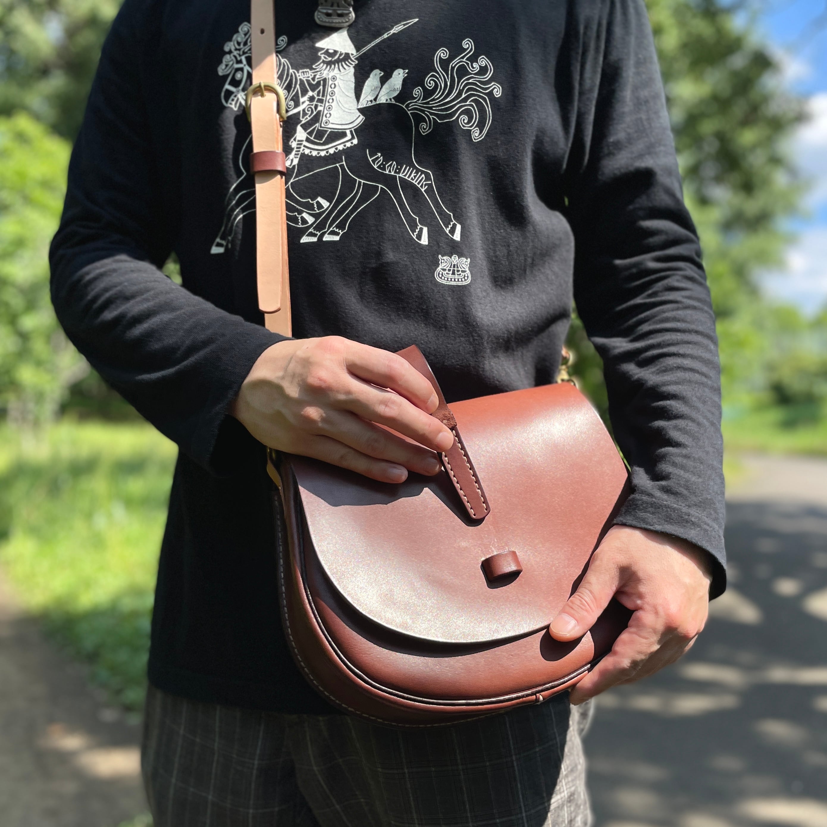 ショルダーバッグ 刻印サービス付［全3色］Shoulder Bag［3 colors
