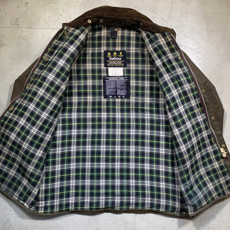 90's Barbour MOORLAND バブアー ムーアランド ワックスドジャケット ...