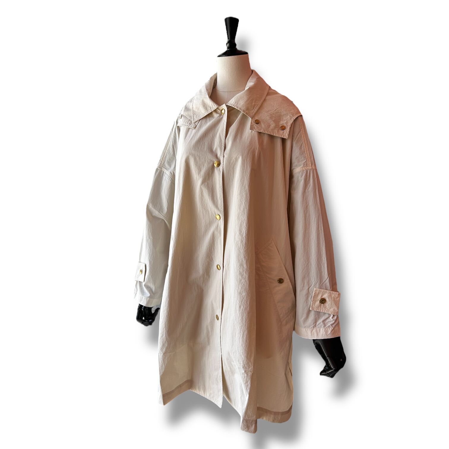 Women's PACKABLE MALTON HOOD-White【Traditional WeatherWear