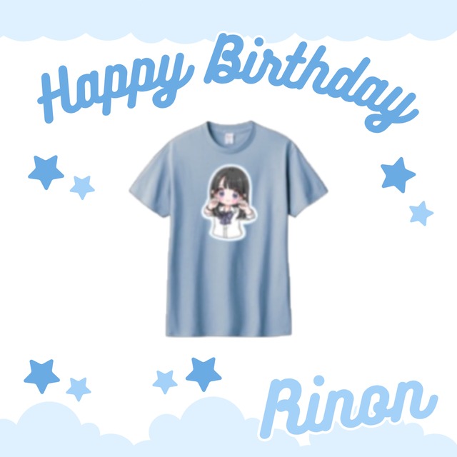 【現場受取】ROOKEY♡ROOKEYS　星奈りのん・2026生誕祭Tシャツ(サイン券付)