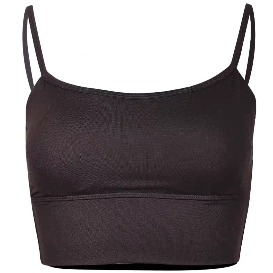 ストレッチ キャミソール ブラトップ ダンスインナー 2col D00515