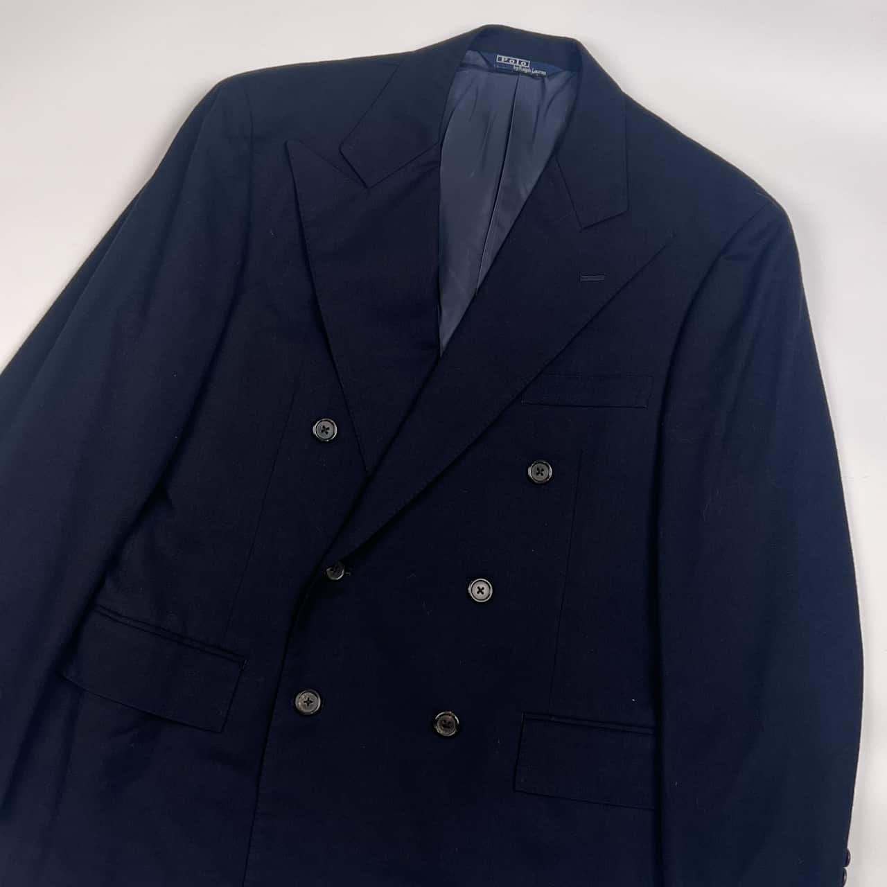 90s Polo by Ralph Lauren ラルフローレン ダブル テーラード