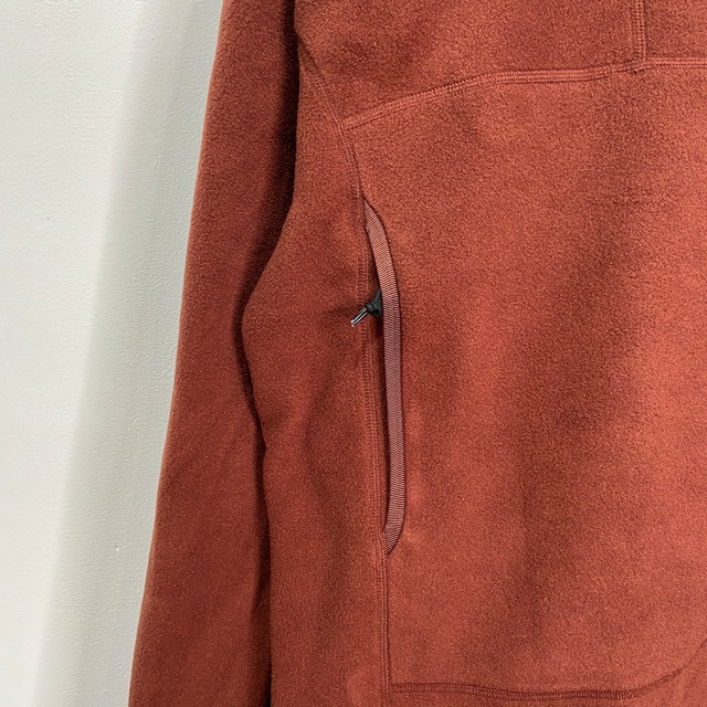 新品　NIKEACG ナイキ　フリースパーカー　ポーラテック　赤系　M